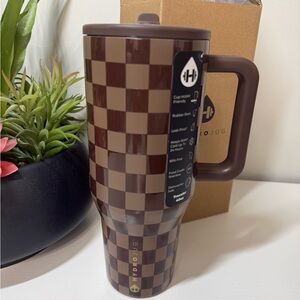 HydroJug Autumn Checkers 40 oz traveler